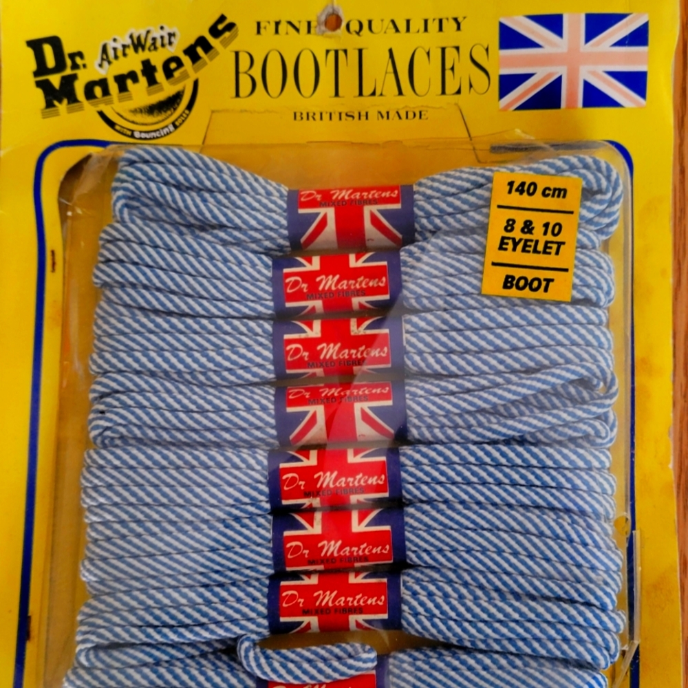 Made in England Dr.Marten boot laces